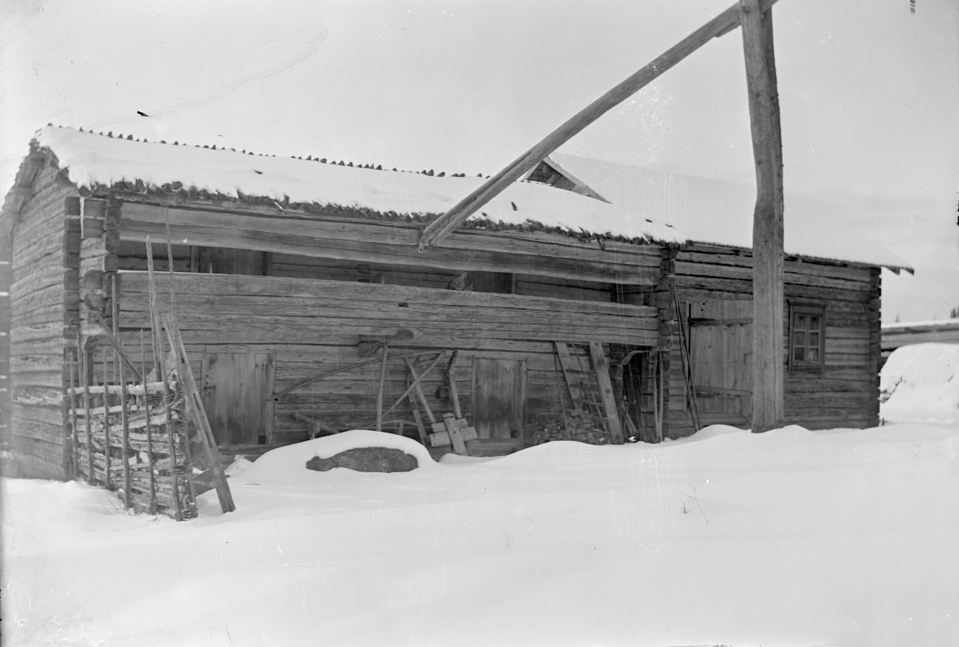 Pakkalan aitta 1920 -luvulla, kuvaaja Bruno Kursi  siiri.tampere.fi